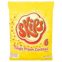Iceland  Skips Tingly Prawn Cocktail Flavour 6 x 13.1g