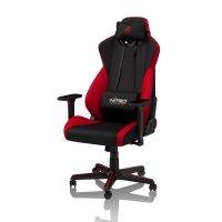 Overclockers Nitro Concepts Nitro Concepts S300 Fabric Gaming Chair - Inferno Red