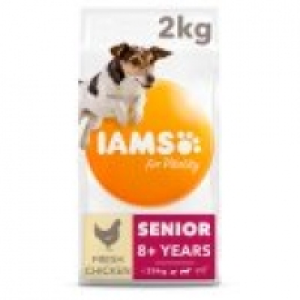 Iams for Vitality Fresh Chicken Dry Senior Dog Food Small/Medium