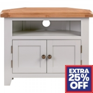 Chatsworth Grey Corner TV Unit £89.99