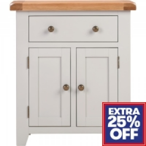 Chatsworth Grey Small Sideboard 2 Door 1 Drawer £107.10