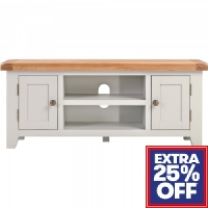 Chatsworth Grey TV Unit Lowline Small 1.2m £107.10