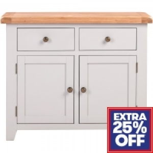 Chatsworth Grey Medium Sideboard 2 Door 2 Drawer £152.10
