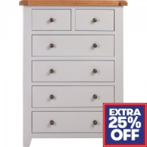 Chatsworth Grey 2 + 4 Chest of Drawers £206.10
