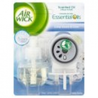 Asda Air Wick Electrical Plug In Kit, Crisp Linen & Lilac - Holder & 1 Ref