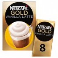Asda Nescafe Gold Vanilla Latte Coffee Sachets