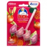 Asda Duck Active Clean Toilet Rimblock Fruitopia