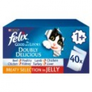 Felix As Good As It Looks Doubly Delicious Meat Selection in Jelly