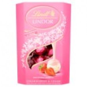 Asda Lindt Lindor Limited Edition Strawberries & Cream