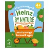 Asda Heinz 4+ months by Nature Peach, Mango, Banana & Apple