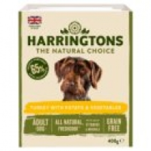 Asda Harringtons Grain Free Turkey & Potato with Vegetables Adult Dog Food Tr