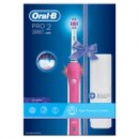 Asda Oral B Pro 2500 3D White Electric Toothbrush Pink