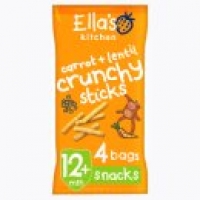 Asda Ellas Kitchen Carrot & Lentil Crunchy Sticks