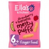 Asda Ellas Kitchen Grab Me Melty Puffs Strawberries & Bananas