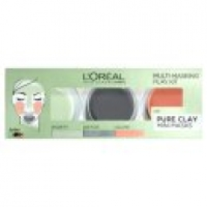 Asda Loreal Paris Pure Clay Multi-Masking Face Mask Play Kit