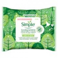 Asda Simple Biodegradable Cleansing Face Wipes