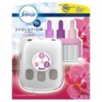 Asda Febreze with Ambi Pur 3Volution Plug-In Starter Kit, Thai Orchid - H