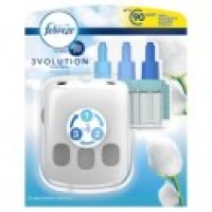 Asda Febreze with Ambi Pur 3Volution Plug-In Starter Kit, Cotton Fresh - 