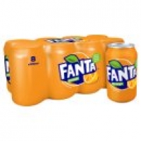 Asda Fanta Orange Cans
