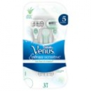 Asda Gillette Venus Embrace Sensitive 5 Blade Disposable Razors 3 Pack