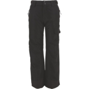 Black Junior Snow Trousers