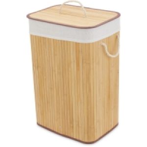 Natural Bamboo Laundry Basket