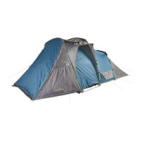 Aldi  Adventuridge Blue 4 Man Tent