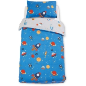 Space Single Easy Care Duvet Set