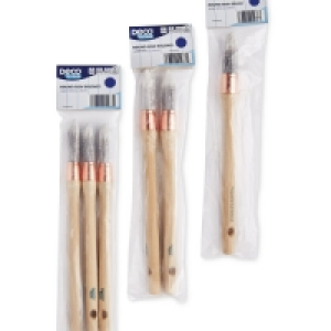 Aldi  Gold Round Sash Brush Set