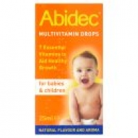 Asda Abidec Multivitamin Drops for Babies & Children