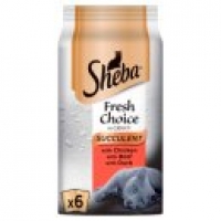 Asda Sheba Fresh Choice Succulent Collection in Gravy Adult Cat Food Po
