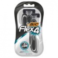 Asda Bic Flex 4 Disposable Razors 3 Pack