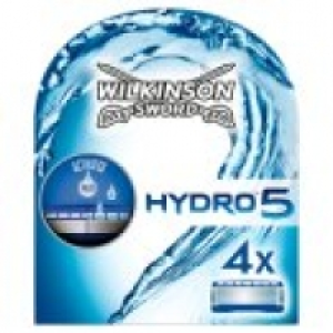 Wilkinson Sword Hydro 5 Mens Razor Blades x4
