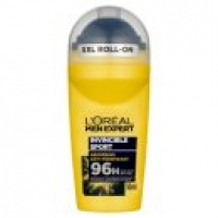 Asda Loreal Men Expert Invincible Sport 96H Roll-On Deodorant