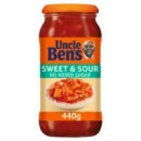 Asda Uncle Bens Sweet & Sour No Added Sugar Cooking Sauce