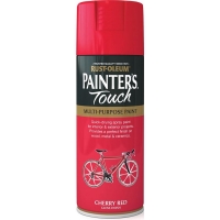 Wilko  Rust-Oleum Painters Touch Cherry Red Gloss Spray Paint 400m