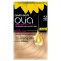 Asda Garnier Olia 9.3 Golden Light Blonde Permanent Hair Dye