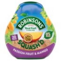 Asda Robinsons SquashD No Added Sugar Passion Fruit & Mango Squash