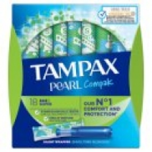 Asda Tampax Pearl Compak Super Tampons Applicator