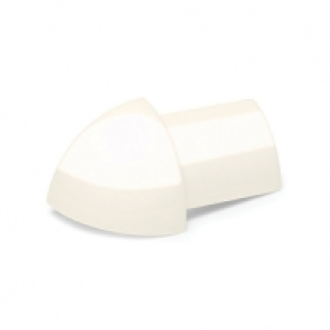 Homelux 8mm Quadrant Corners Soft Cream PK2 £4.49