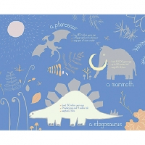 ohpopsi Dinosaur Kingdom Wall Mural - L 3m (W) x 2.4m (H) £45.00