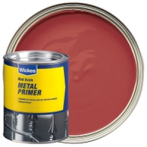 Wickes Metal Primer Red Oxide 750ml £14.00