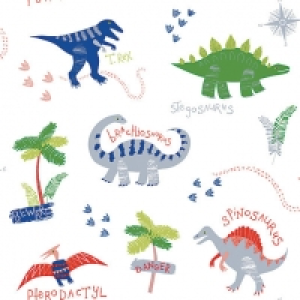 Arthouse Dino Doodles Wallpaper 10.05m x 53cm