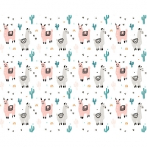 Wickes  ohpopsi Llama Drama Wall Mural - L 3m (W) x 2.4m (H)