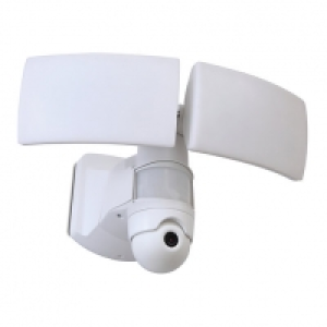 Wickes  Lutec LED Security PIR Floodlight with Wireless CCTV