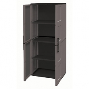 Large Exterior Storage Cabinet with Shelves - 370 x 680mm x  £80.00