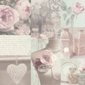 Arthouse Charlotte Blush Wallpaper 10.05m x 53cm £7.00