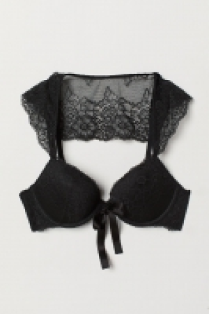  Lace push-up bra top £9.00
