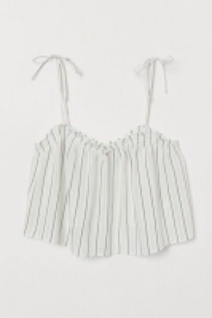  Short frill-trim strappy top £12.00