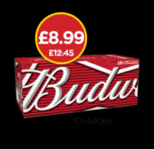 Budweiser &pound;8.99